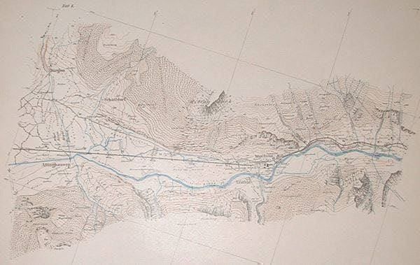 Cartine & Atlanti: Original Gotthardbahn Karten von 1897 – Nuovo (secondo la descrizione) da Goldau venduto da padlmucki 3