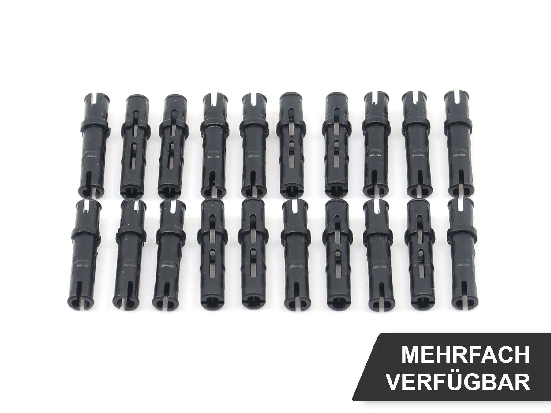 Lego Giocattoli: 20x Lego Technic Pin 3L Schwarz 6558 – Usato da Oberwil b. Büren venduto da nih_qt5f