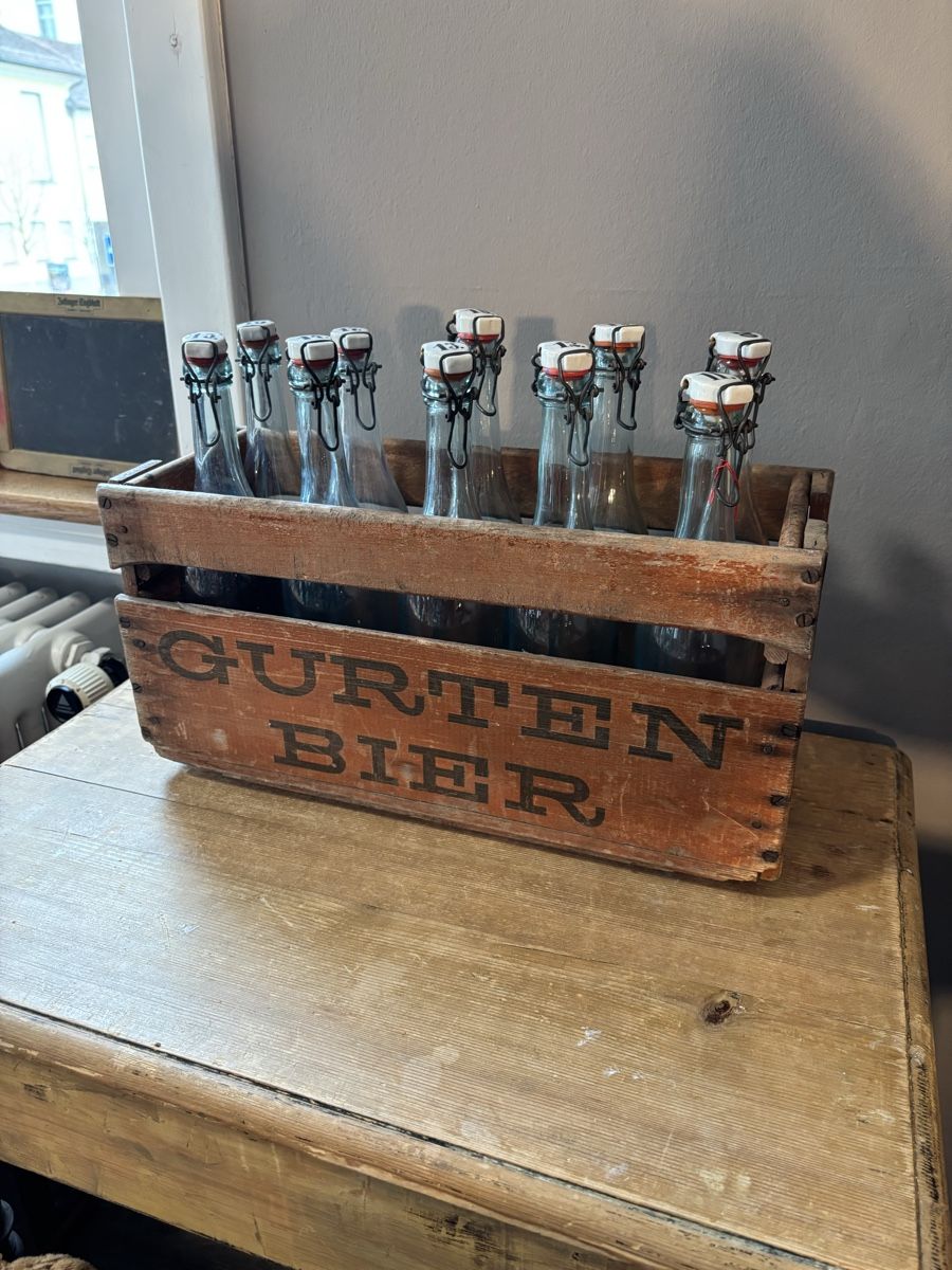 Casse di vino e birra: GURTEN BIER, HARRASSE, BIER – Usato da Staufen venduto da timelessvintage 1