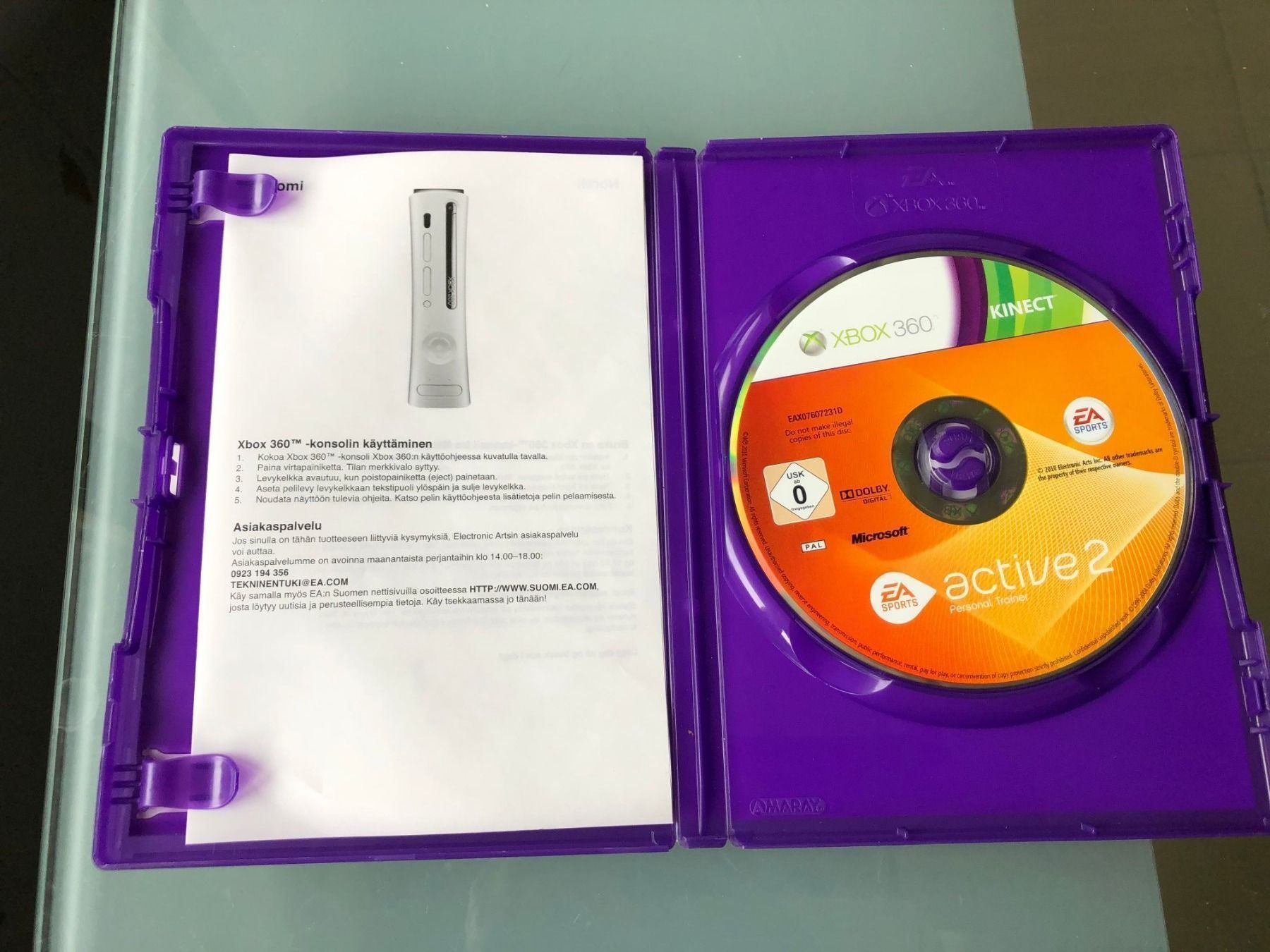 Microsoft Giochi: Xbox 360 Kinect (Active 2) Fitness – Usato da Arisdorf venduto da comestibles 1