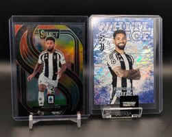 Douglas Luiz - Panini Select /25 & Topps White Ice 2/50