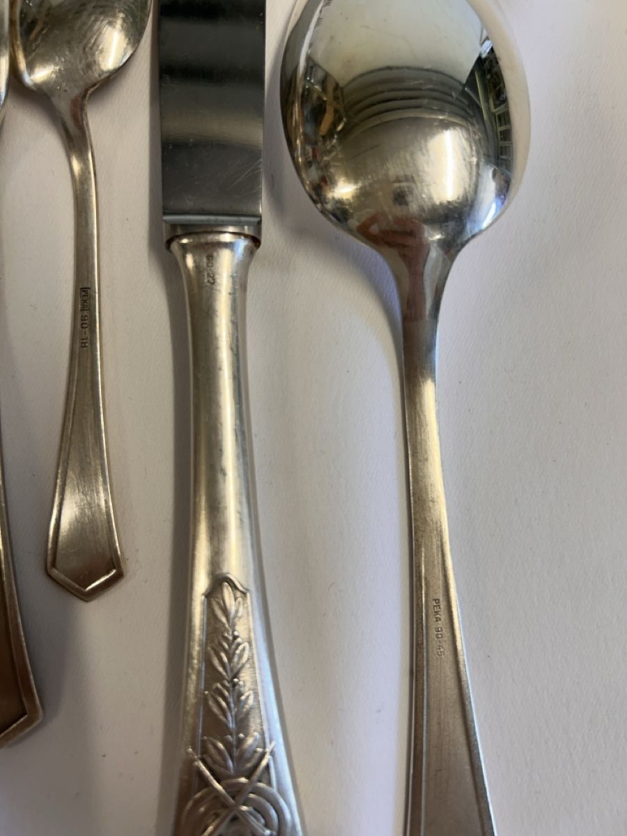 Couverts: Besteckset Silber,  gebraucht – D'occasion à Kehrsiten par fot_55m5 8