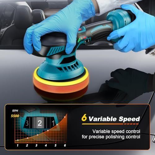 Aiguiseuses & polisseuses: Akku Poliermaschine – Neuf avec emballage d'origine à Hundwil par Equiply 2