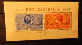 CH  2 Pro Juventute Block 1937**