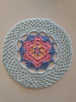 Handgemachtes Mandala, Doily, Untersetzer, Deko