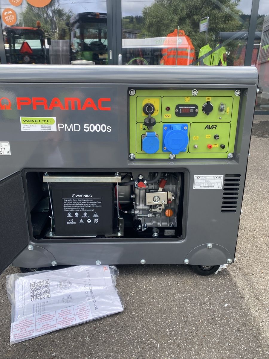 Pramac Generatori di corrente: Groupe électrogène PRAMAC PMD 5000s - comme neuf - idéal été – Nuovo e nell'imballaggio originale da la chaux de fonds venduto da Britchon1 6
