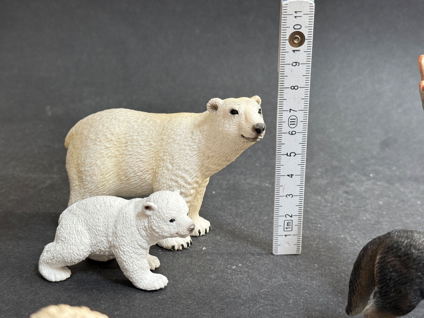 Schleich Statuette: Schleich Polar Tiere Eisbär Wolf Elch Pinguin Polarfuchs – Usato da Ennetbaden venduto da mapa05 1