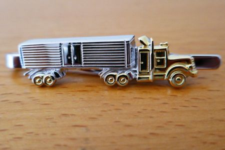 US Truck Krawatten Nadel Silber