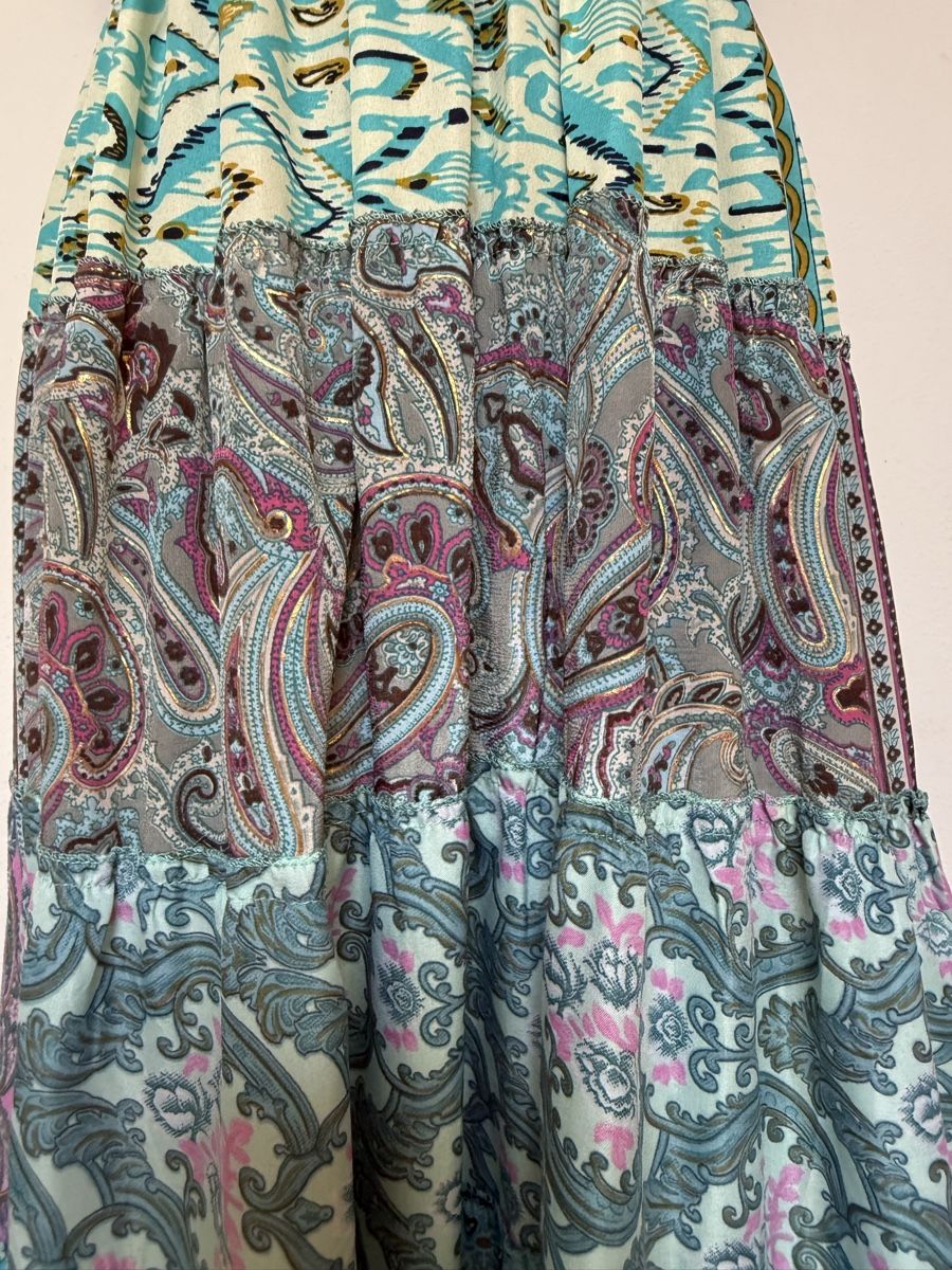 Vestiti: Boho Maxistufenkleid aus Seide – Nuovo e nell'imballaggio originale da Sigriswil venduto da ck56 5