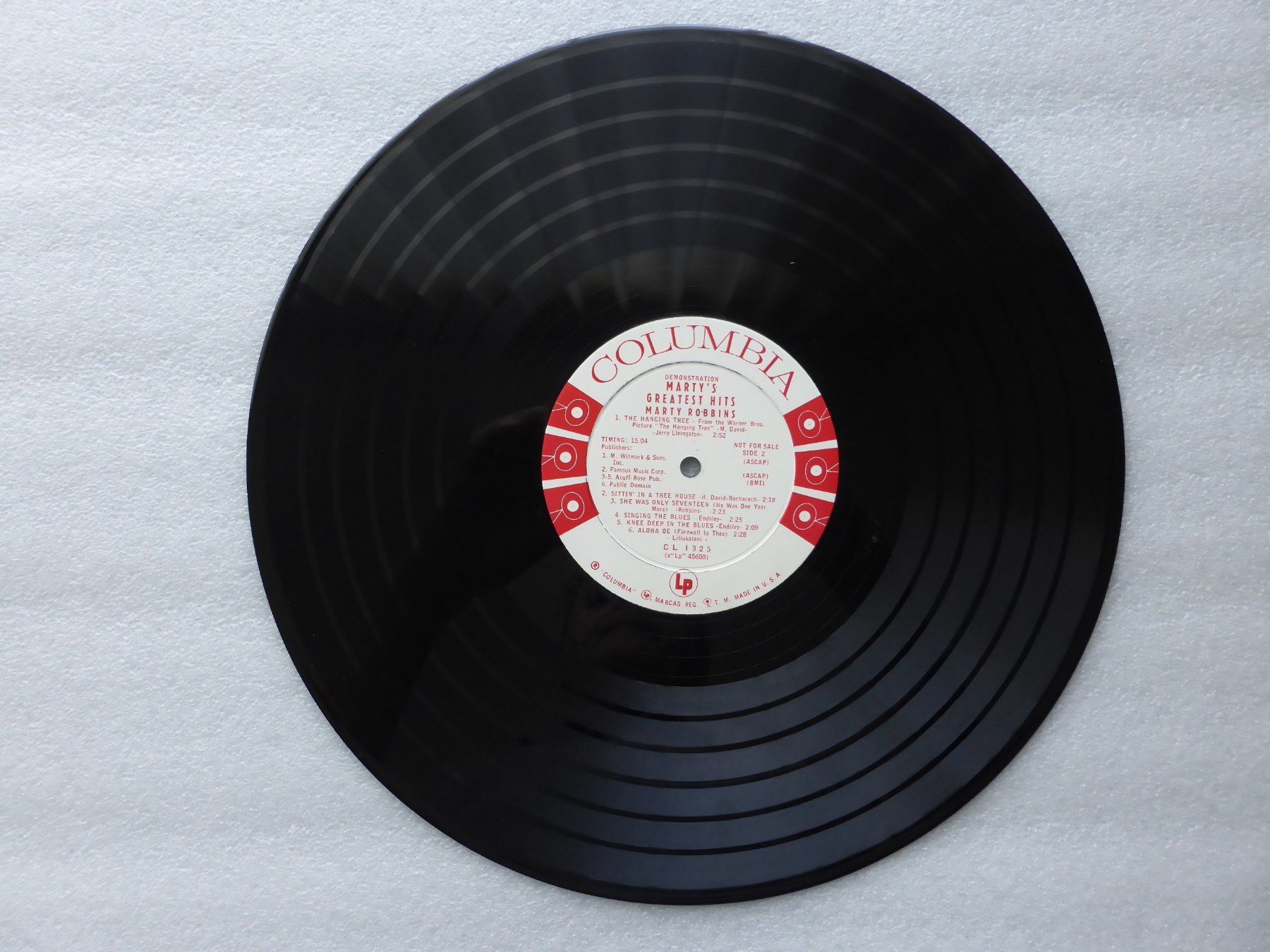 Dischi in vinile: VINYL  LP  MARTY ROBBINS – Usato da Küssnacht am Rigi venduto da Sunnestrahl 2