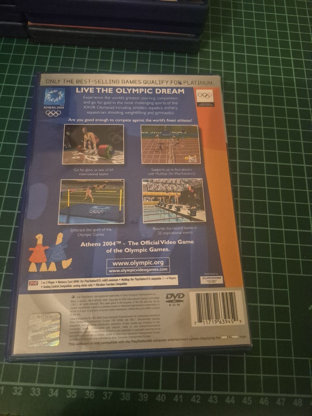 Sony Spiele: Athens 2004 Olympic Game for Sony PlayStation 2 - PS2 – Gebraucht aus Meyrin von Retro-GZ 2
