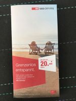 SBB Gutschein 20 Franken Rabatt für SBB Shop