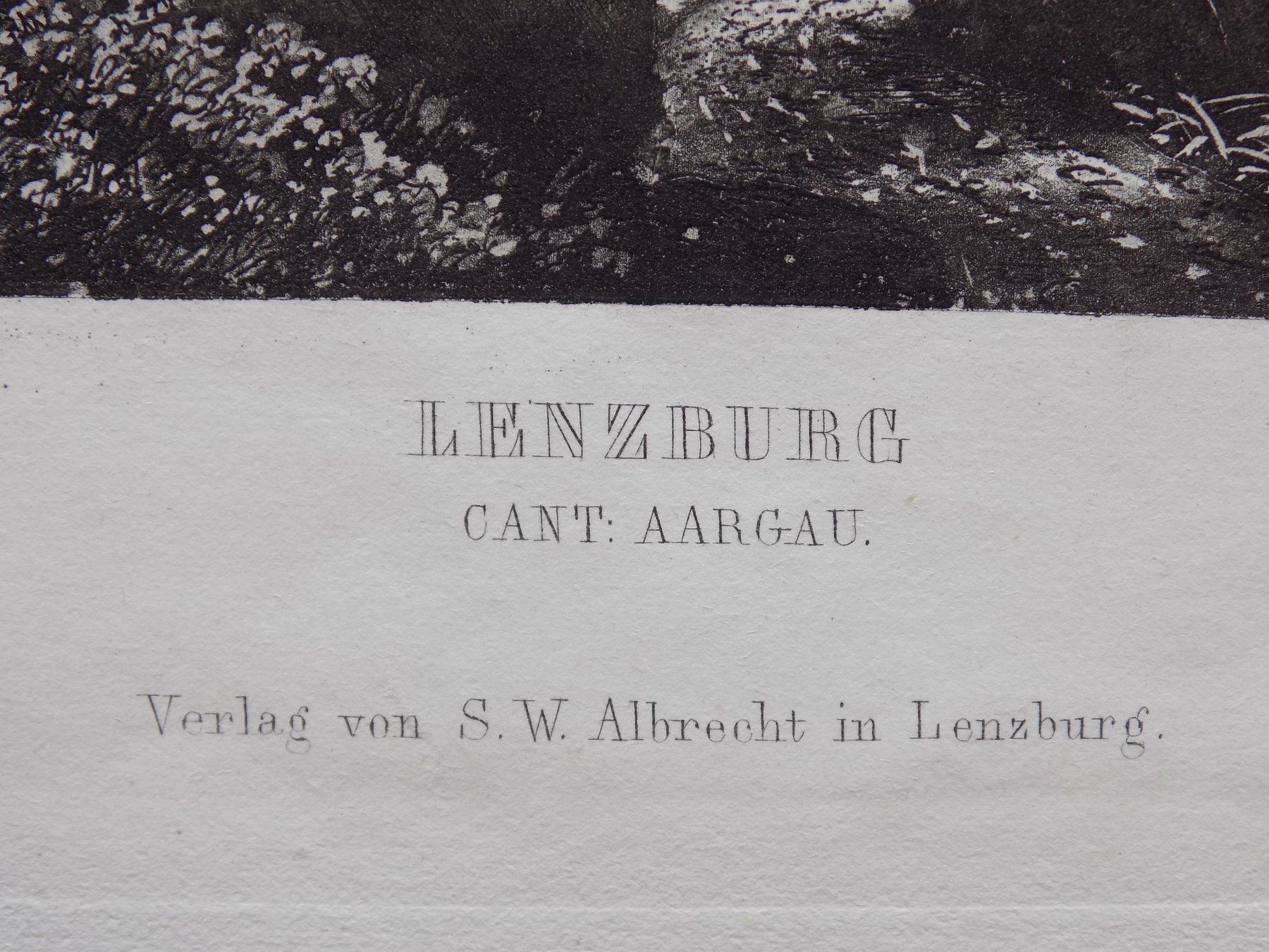 Gravures: Lenzburg – D'occasion à Risch par Rischli15 2
