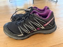 Salomon XA Pro 3D Trail Running Shoes Black Purple EUR 37.5