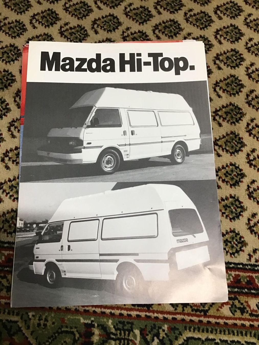 Mazda Documenti: Mazda Prospekt der 80ziger – Usato da Horw venduto da adler65 9