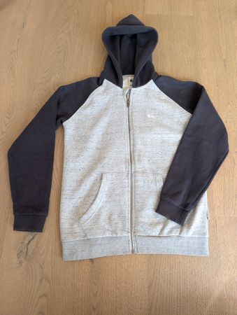 Quiksilver Jacke in Grau-Blau, Grösse 14