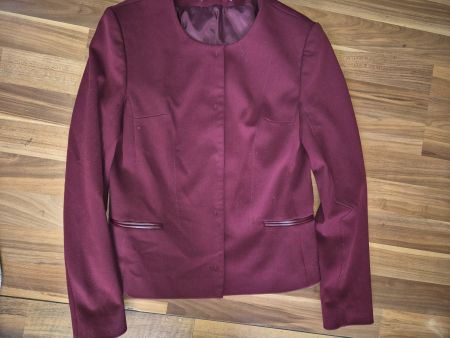 Damen Blazer Weinrot Grösse 42 aber klein ausgemessen K5