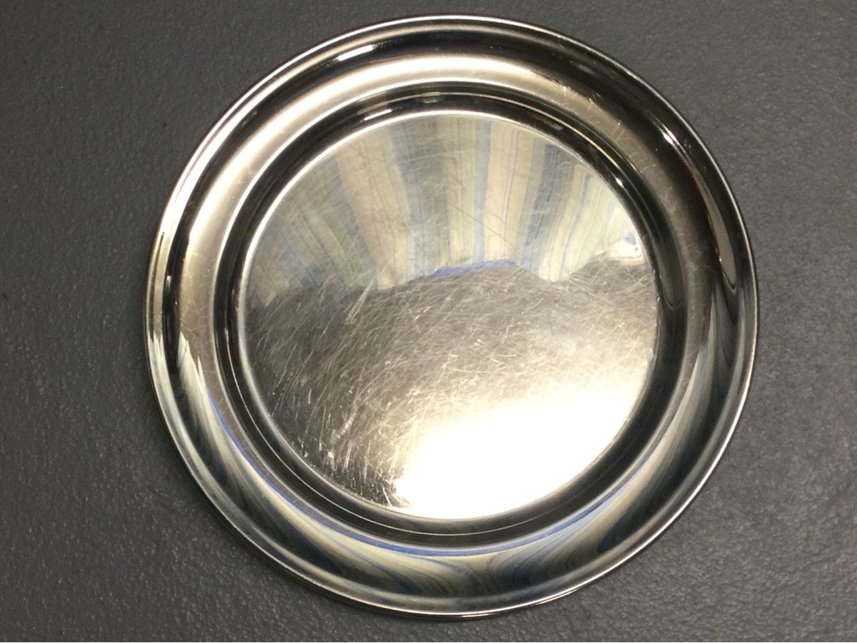 Elettrodomestici da cucina: 3 Chromstahlplatten rund – Usato da Schaffhausen venduto da Josh01
