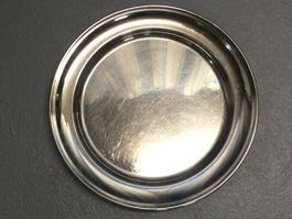 3 Chromstahlplatten rund
