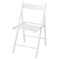 2x IKEA FRÖSVI Klappstühle weiss