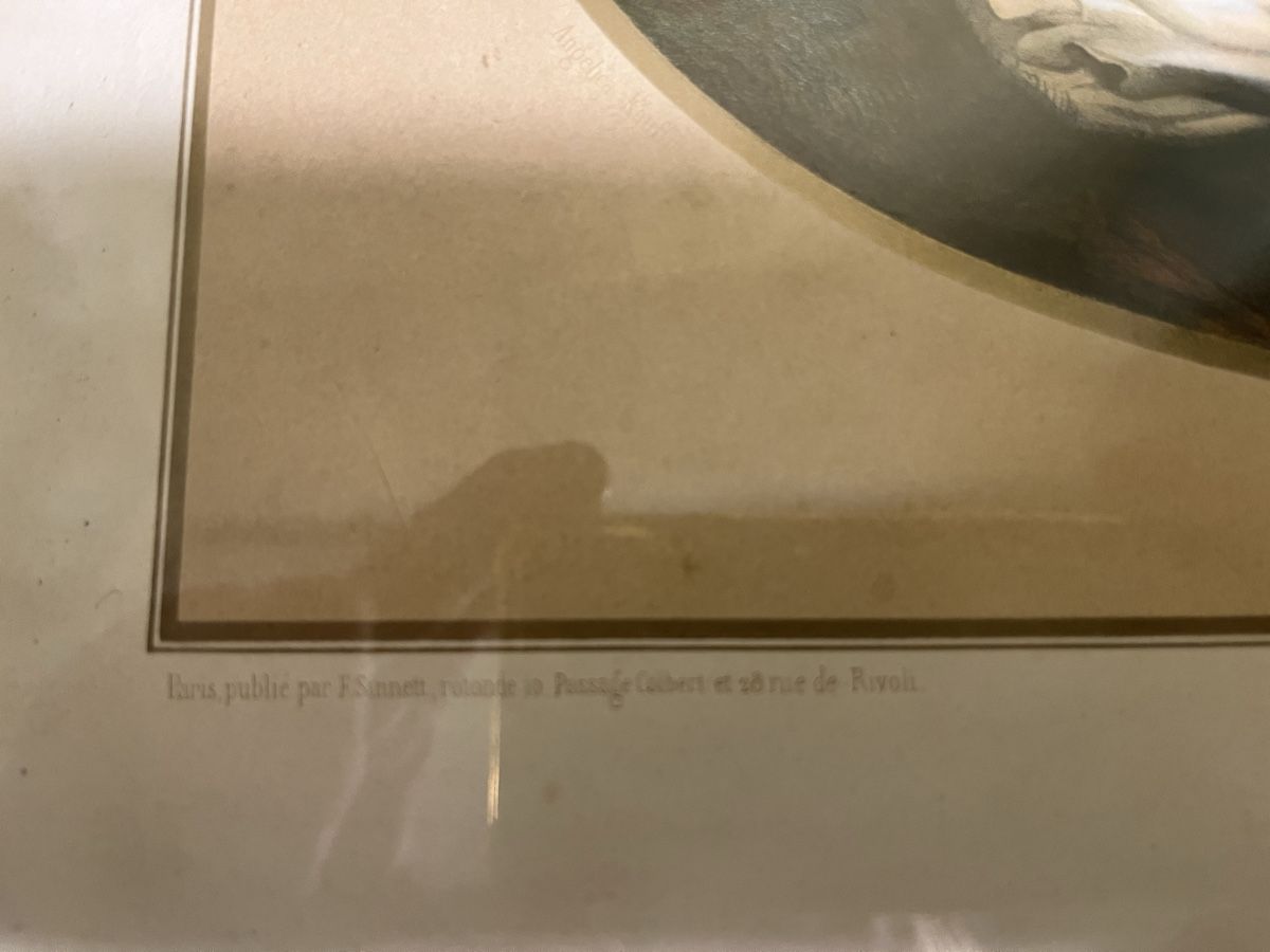 Grafica & Litografie: Lithografie in Nussbaumrahmen – Usato da Hindelbank venduto da war_qr78 2