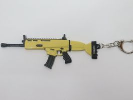 Fortnite Scar Rifle Schlüsselanhänger Gewehr Metall