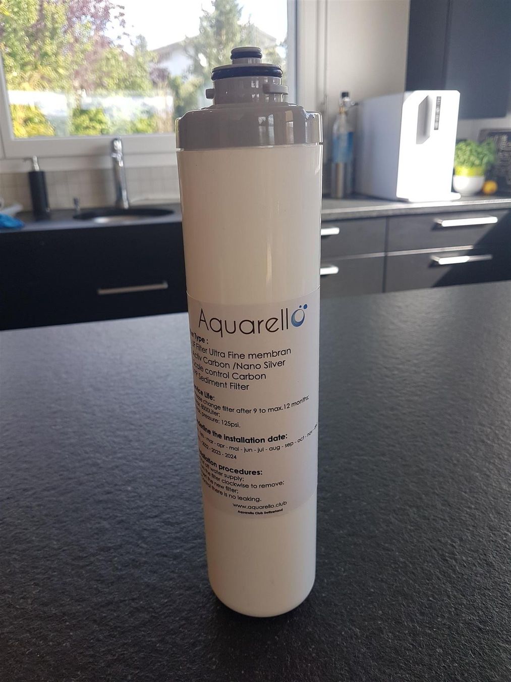 Sanitari: filter chauffe eau Aquarello PURE 2 – Nuovo e nell'imballaggio originale da Murten venduto da Aquarello 7