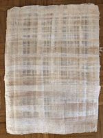 10 mal Echter Papyrus unbemalt Blanko ca 32cm x 40cm