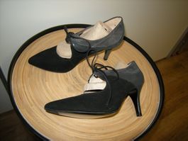 Wunderschöne Tanz Schuhe Leder High Heels Peter Kaiser 35.5