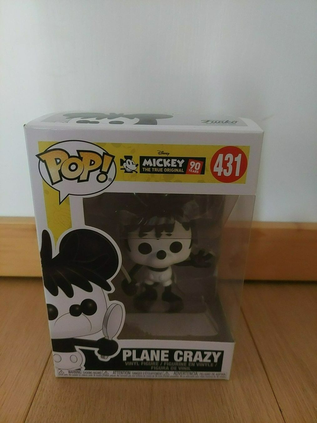 Funko Statuette: Funko POP 431 Plane Crazy – Nuovo e nell'imballaggio originale da Davesco-Soragno venduto da Mr.No