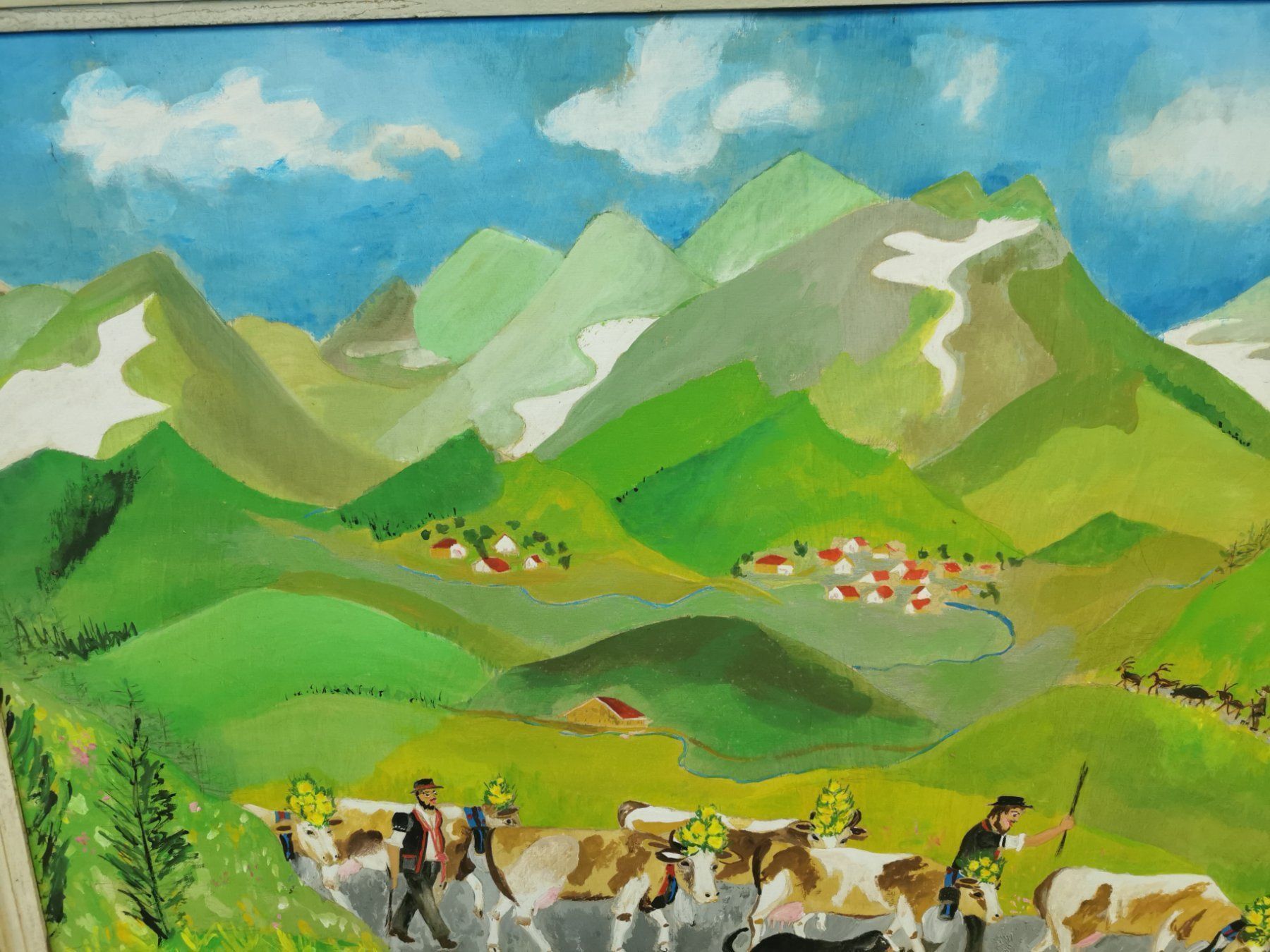 Dipinti: HUILE SUR PANNEAU – Usato da Genève venduto da Qanil77 4