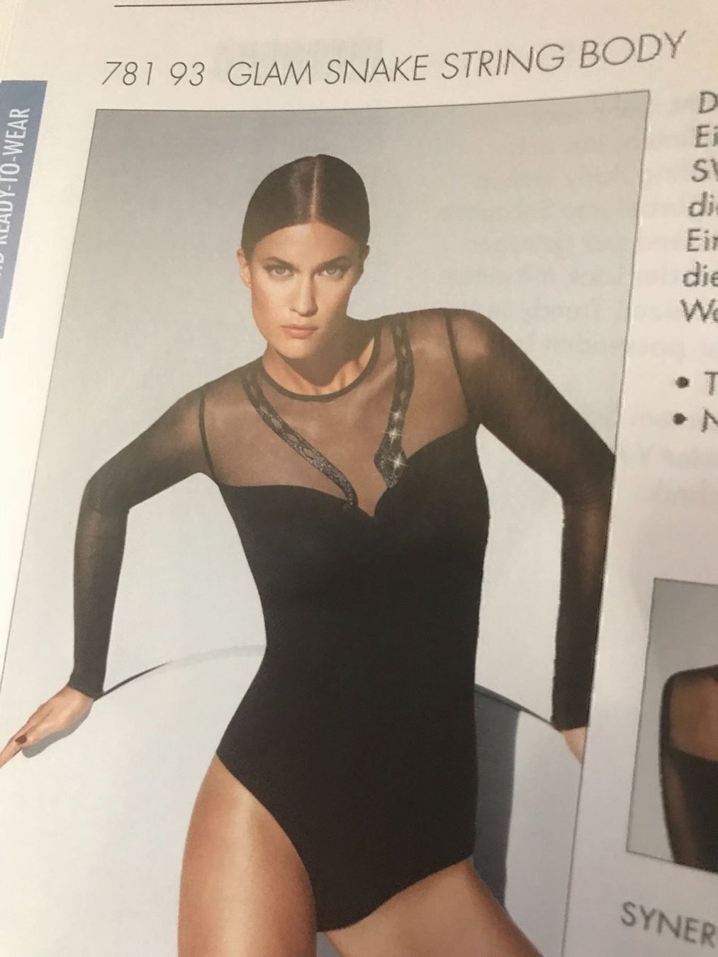 Wolford Top: Wolford GLAM SNAKE STRING BODY – Nuovo (secondo la descrizione) da Burgdorf venduto da Vida6 3