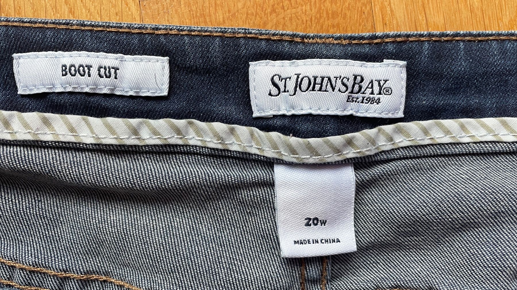 Pantaloni: Jeans Bootcut, blau, Grösse 20 (=50) – Usato da Gümligen venduto da soleil149 3