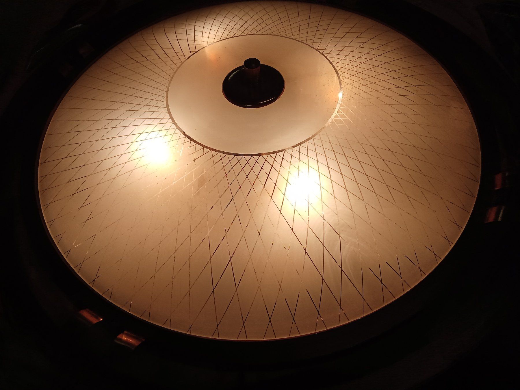 Lampadari & plafoniere: Deutsche Vintage Wand- oder Deckenlampe Vintage 1950 – Usato da Prez-vers-Siviriez venduto da Monija70 2