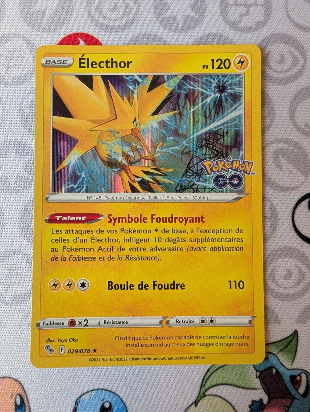 Pokémon Cartes à collectionner: Pokémon FR Électhor holo Pokémon Go – Neuf (Voir description) à Thônex par Janadel