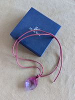 Swarovski Pendant Necklace. Pink. New, never worn