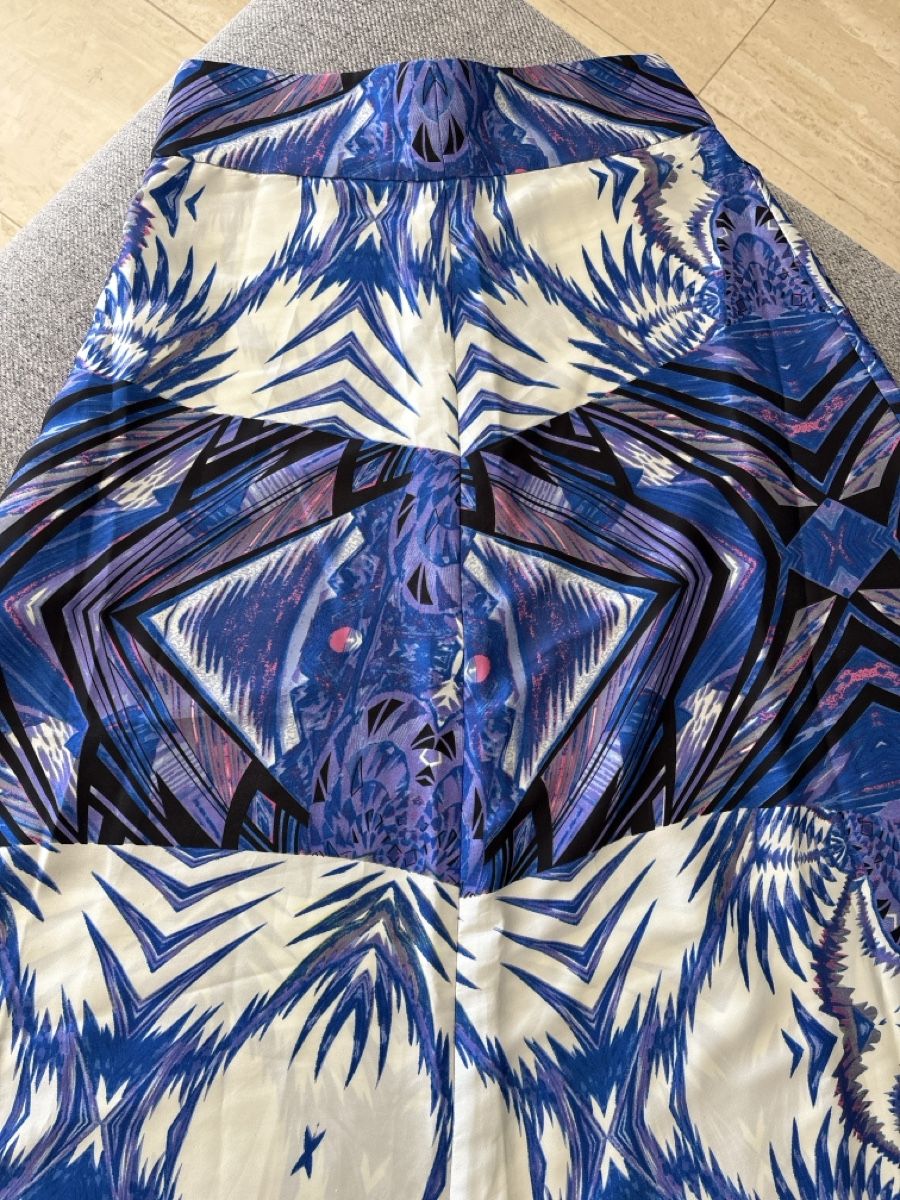 Gonne: Maxi skirt blue patterned XS – Usato da Zürich venduto da Asybb 2