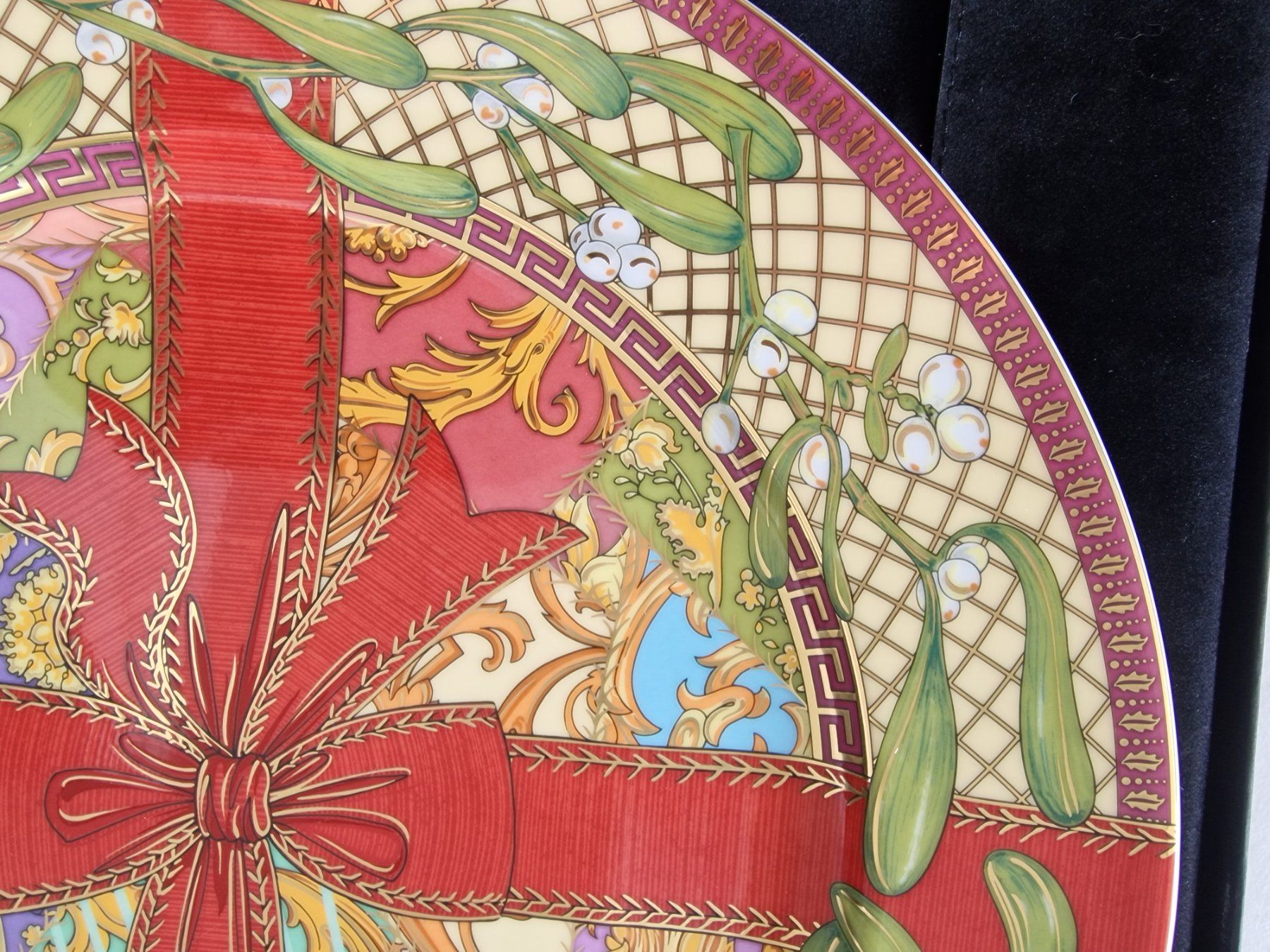 Versace Teller: Versace Rosenthal Weihnachts Teller 2003 – Neu und originalverpackt aus Oberglatt ZH von Alischa1 4