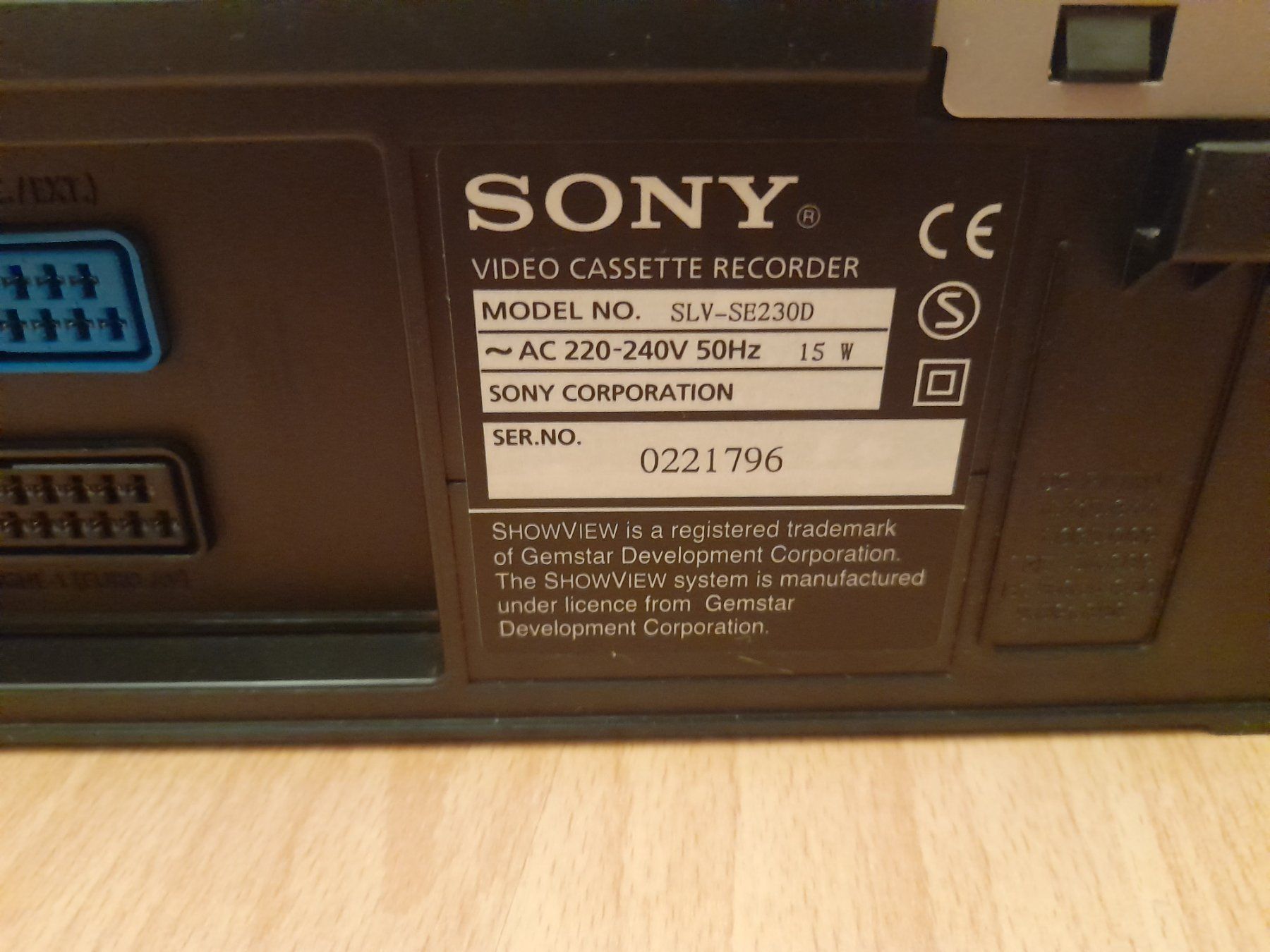 Sony Aufnahmegeräte: Sony SLV-SE230D Videorecorder VHS – Gebraucht aus Lustmühle von chevi03 6