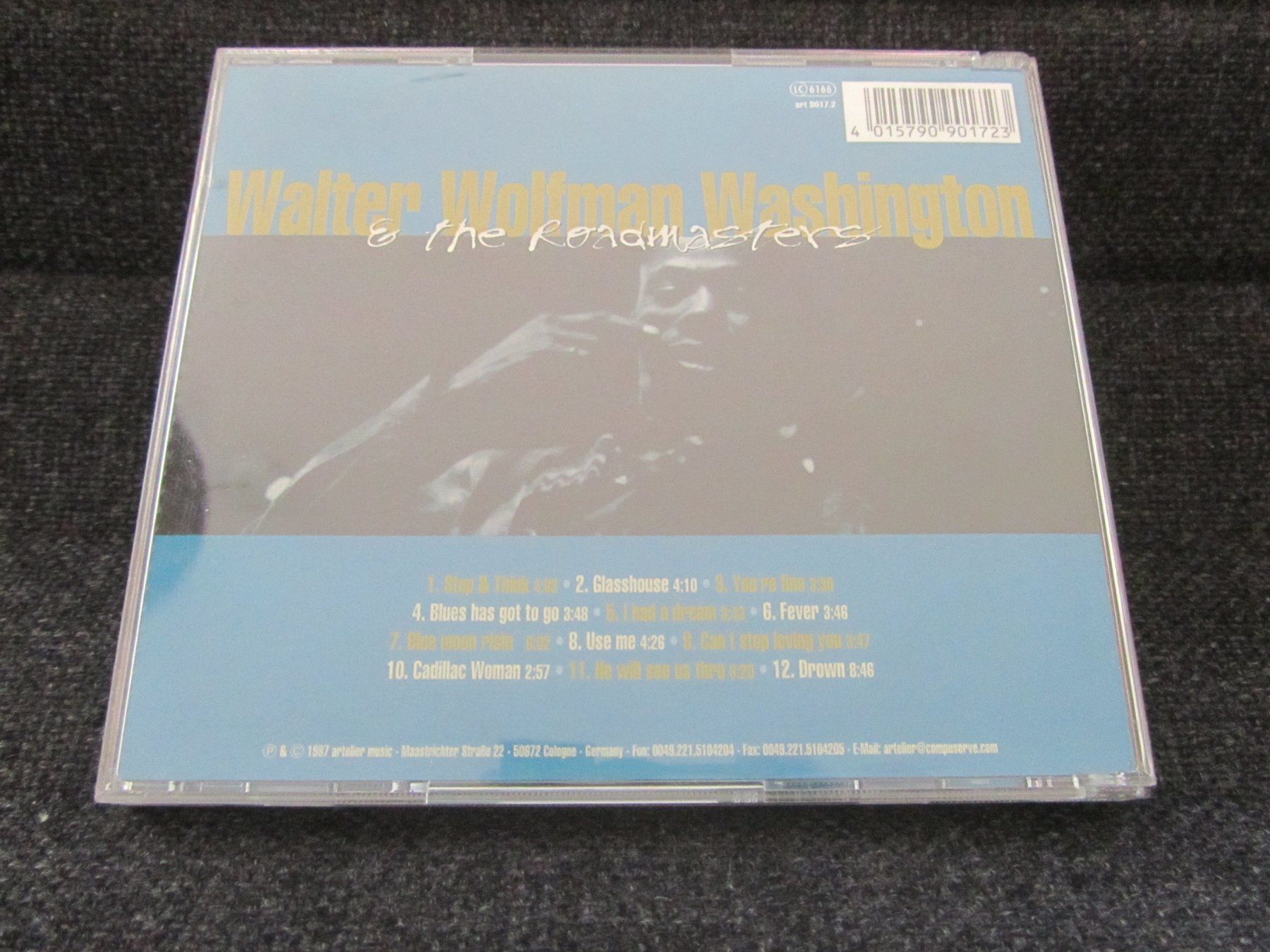 CD: Walter Wolfman Washington - Blue Moon - Selten! – Usato da Seengen venduto da mikelele 1