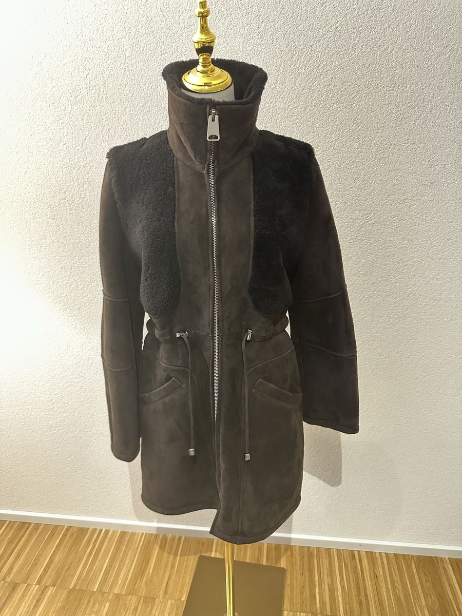 Mäntel: Chocolate brown leather coat size 38 – Neu (gemäss Beschreibung) aus Neuchâtel von agn_jc66 2
