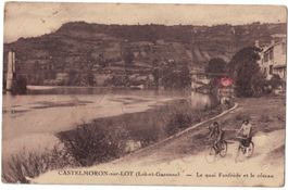 Castelmoron-sur-Lot (Lot-et-Garonne) - Quai Fonfrède