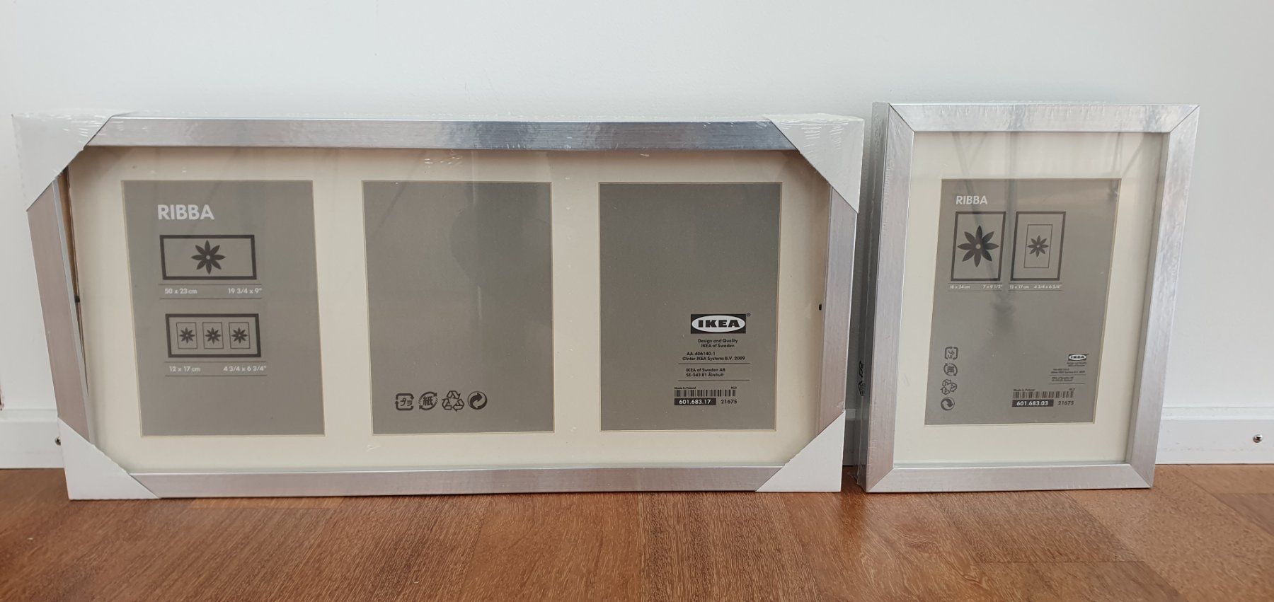 Ikea Cornici: Bilderrahmen 2x Silber NEU – Nuovo e nell'imballaggio originale da Stansstad venduto da InStyle8