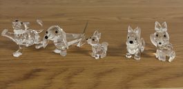 Swarovski Kristall Figuren Set Rarität Sammlerauflösung
