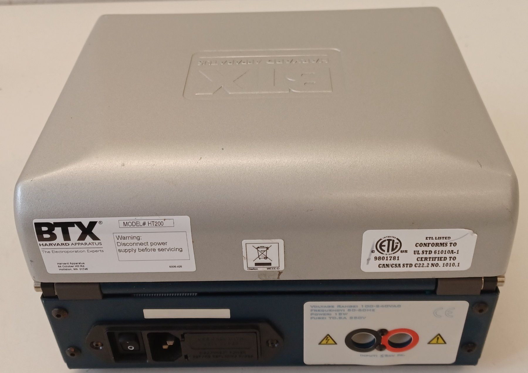 Accessori da laboratorio: Harvard Apparatus BTX HT-200 High Throughput Electroporation – Difettoso da Niederdorf venduto da LeptonAG_Labor 2