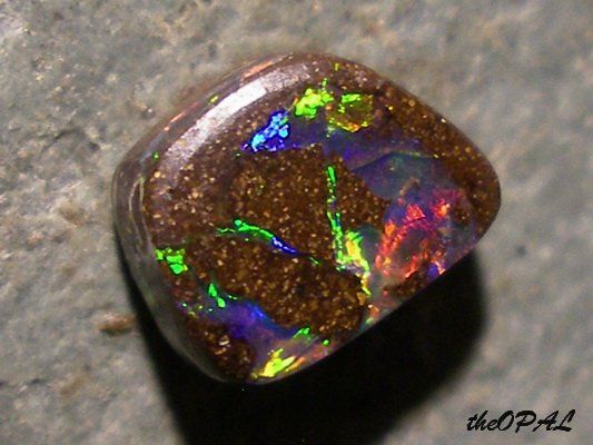 Pietre preziose: theOPAL *** MULTI COLOR BOULDER OPAL 1,30ct *** – Nuovo e nell'imballaggio originale da Ebnat-Kappel venduto da theOPAL 3