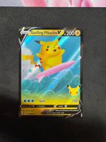 Pokemon Surfing Pikachu V (CEL 008) Karte EN