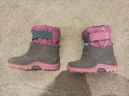 Mädchen Schneestiefel violett-blau (Grösse 22)