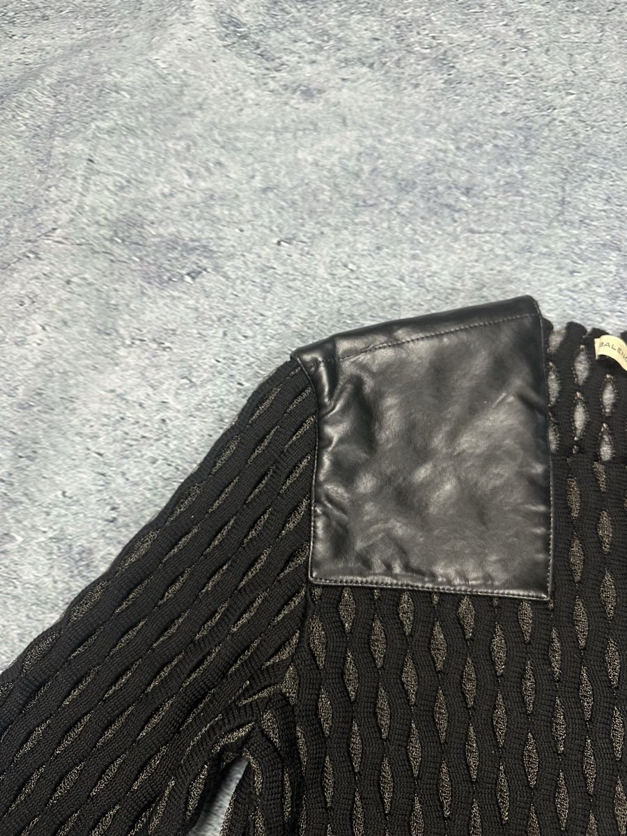 Balenciaga Maglioni & Felpe: Balenciaga Pullover, schwarz, Leder Applikationen,  – Usato da Luzern venduto da kim221080 2