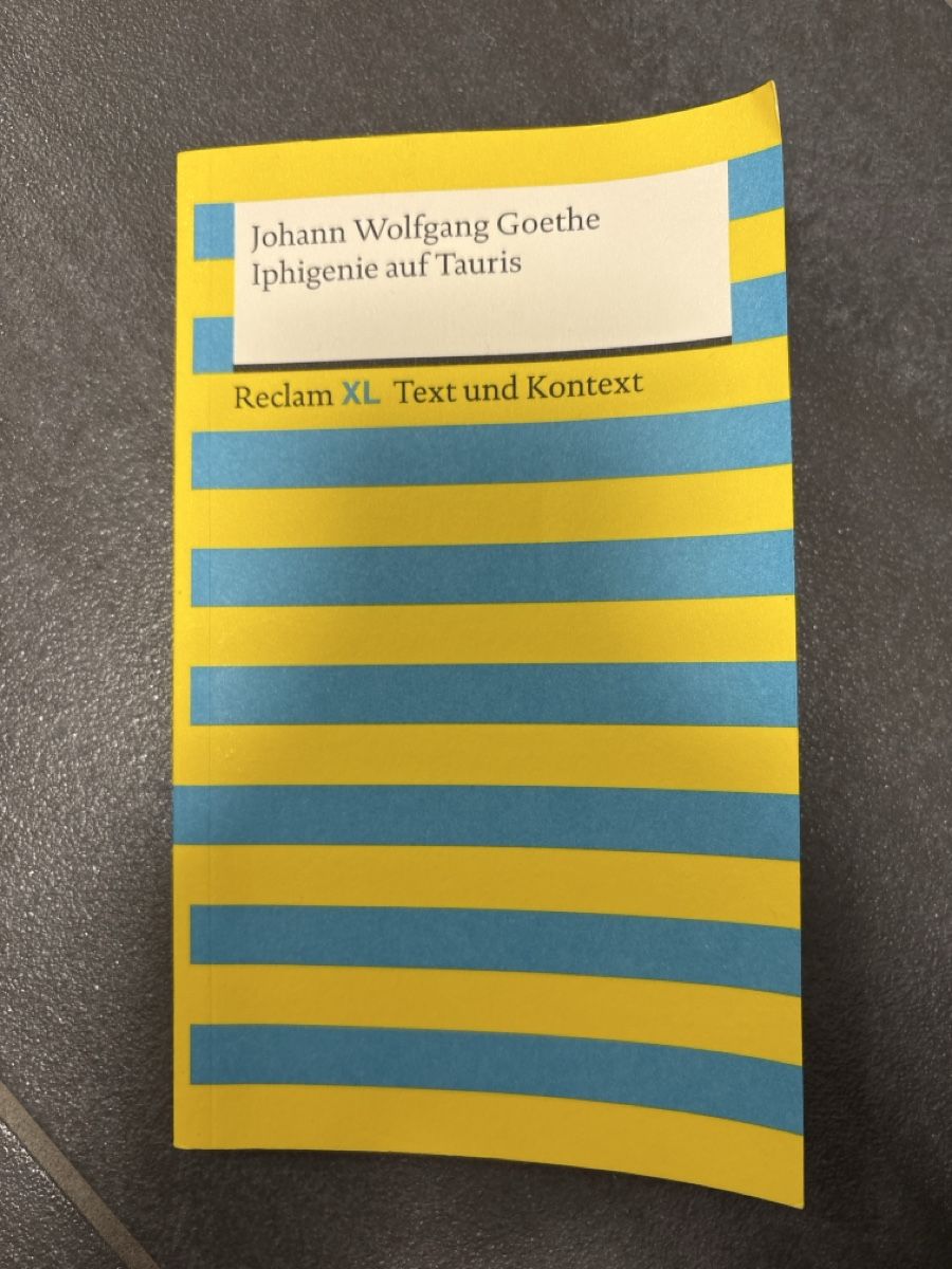 Libri: Iphigenie auf Tauris - Goethe – Usato da Rümlang venduto da svent